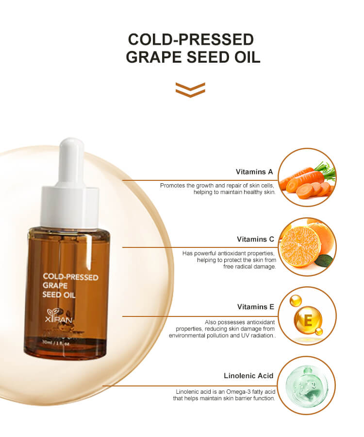 cold pressed grape seed oil